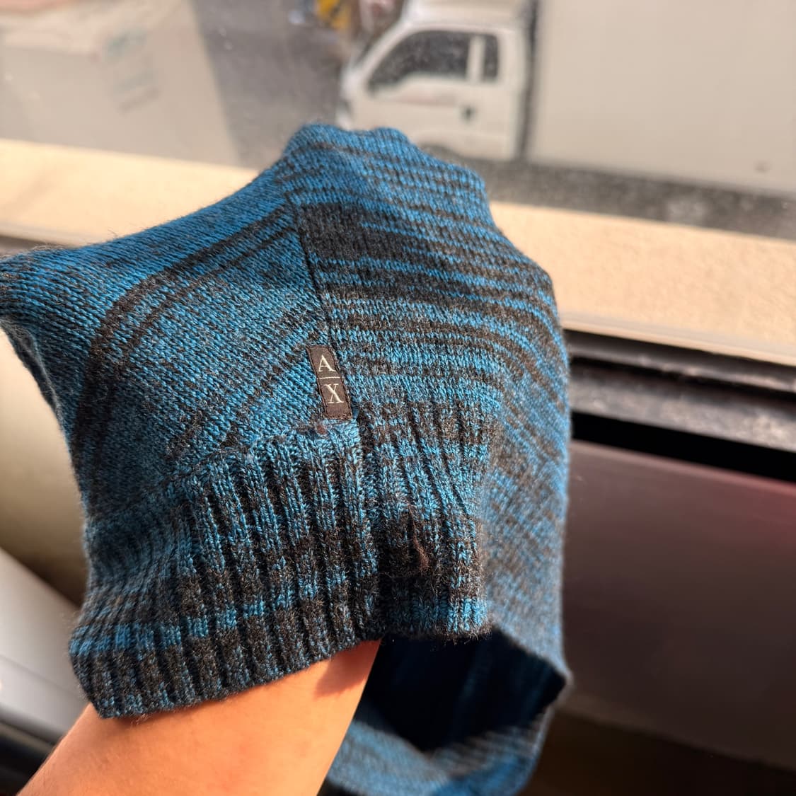 아르마니 익스체인지 브이넥 니트 상품이미지8