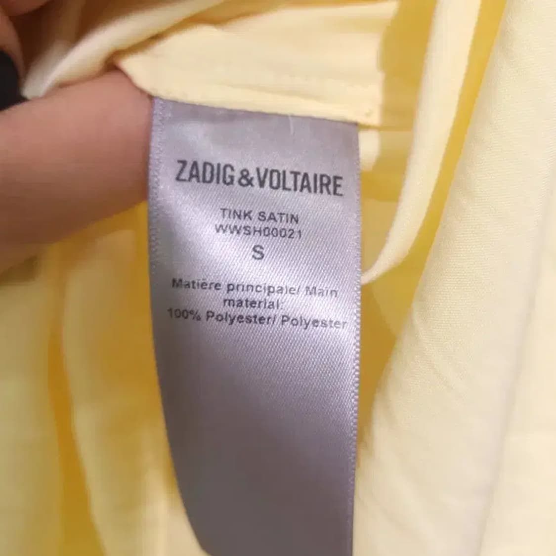 쟈딕앤볼테르 Tink 새틴 블라우스 ~66 상품이미지2