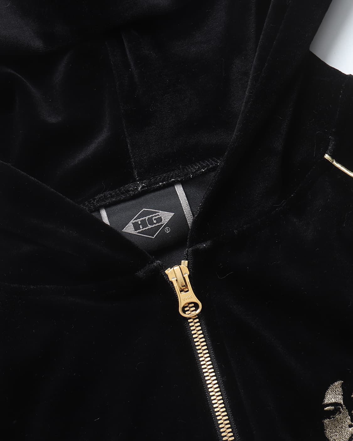 HYSTERIC GLAMOUR Velour Zip Hoodie 상품이미지6