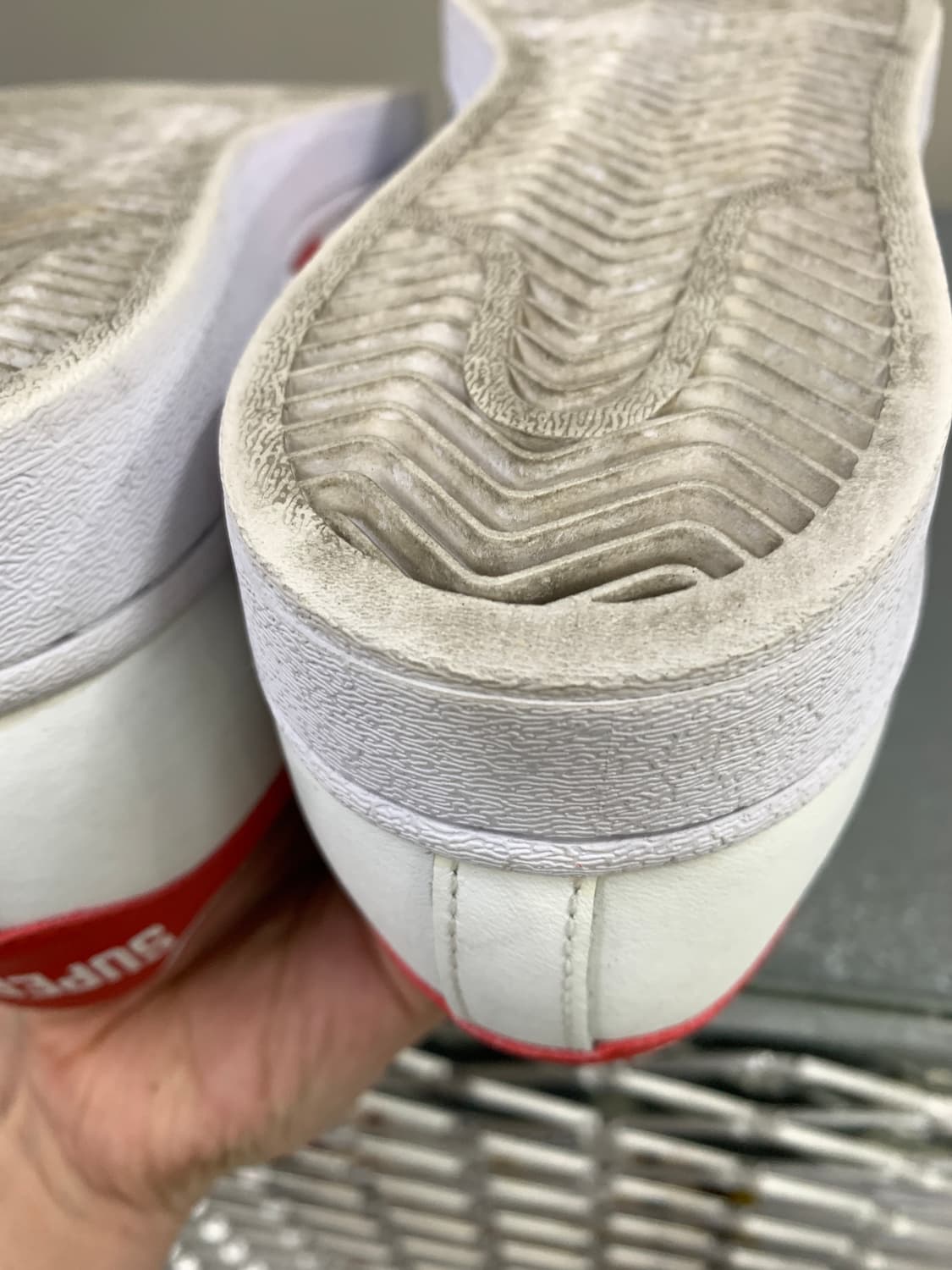 아디다스 슈퍼스타 블루 팀 컬리지 레드 270  상품이미지7