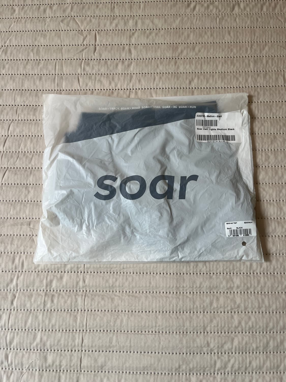 [M] 소어 러닝 soar running 하프 타이즈 새상품 상품이미지4