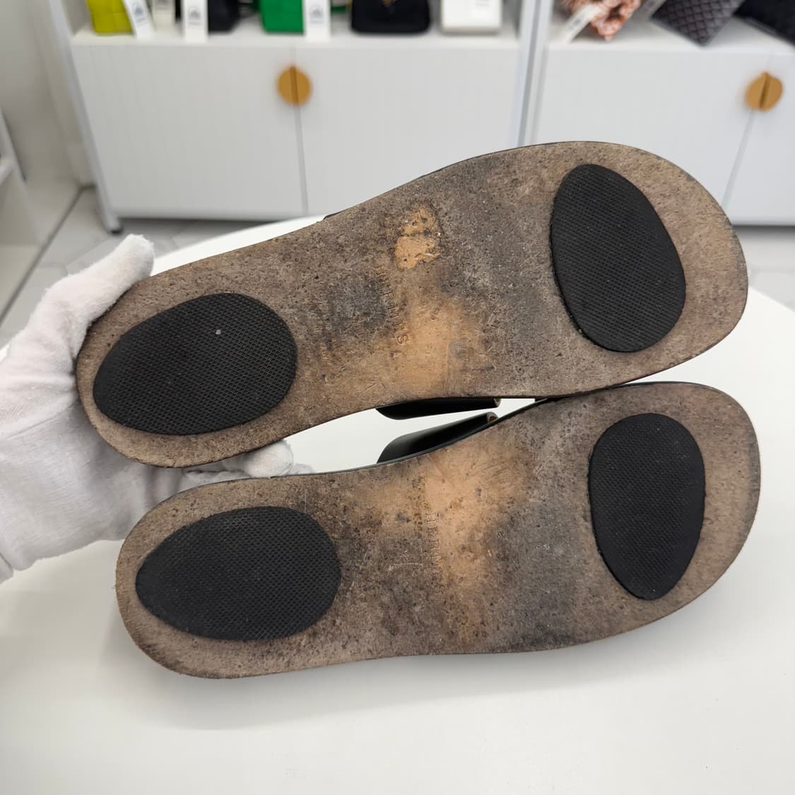 [43] 에르메스 카프스킨 이즈미르 슬리퍼 상품이미지8