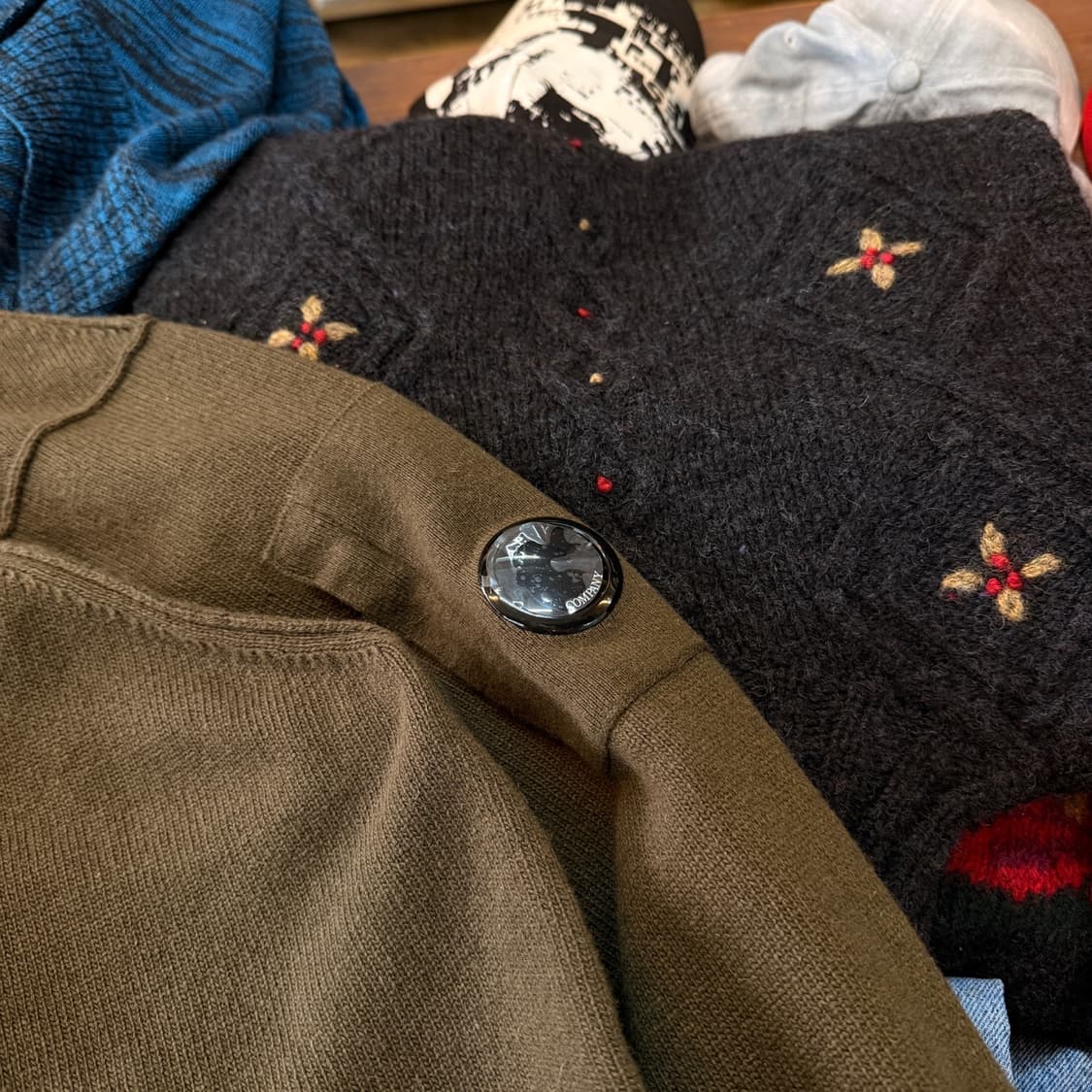 C.P 컴퍼니 니트 집업 자켓 투웨이 XL 상품이미지3