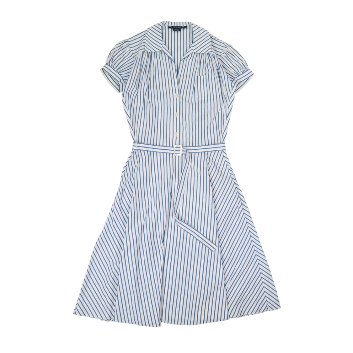폴로 랄프로렌 스트라이프 벨티드 원피스 상품이미지1