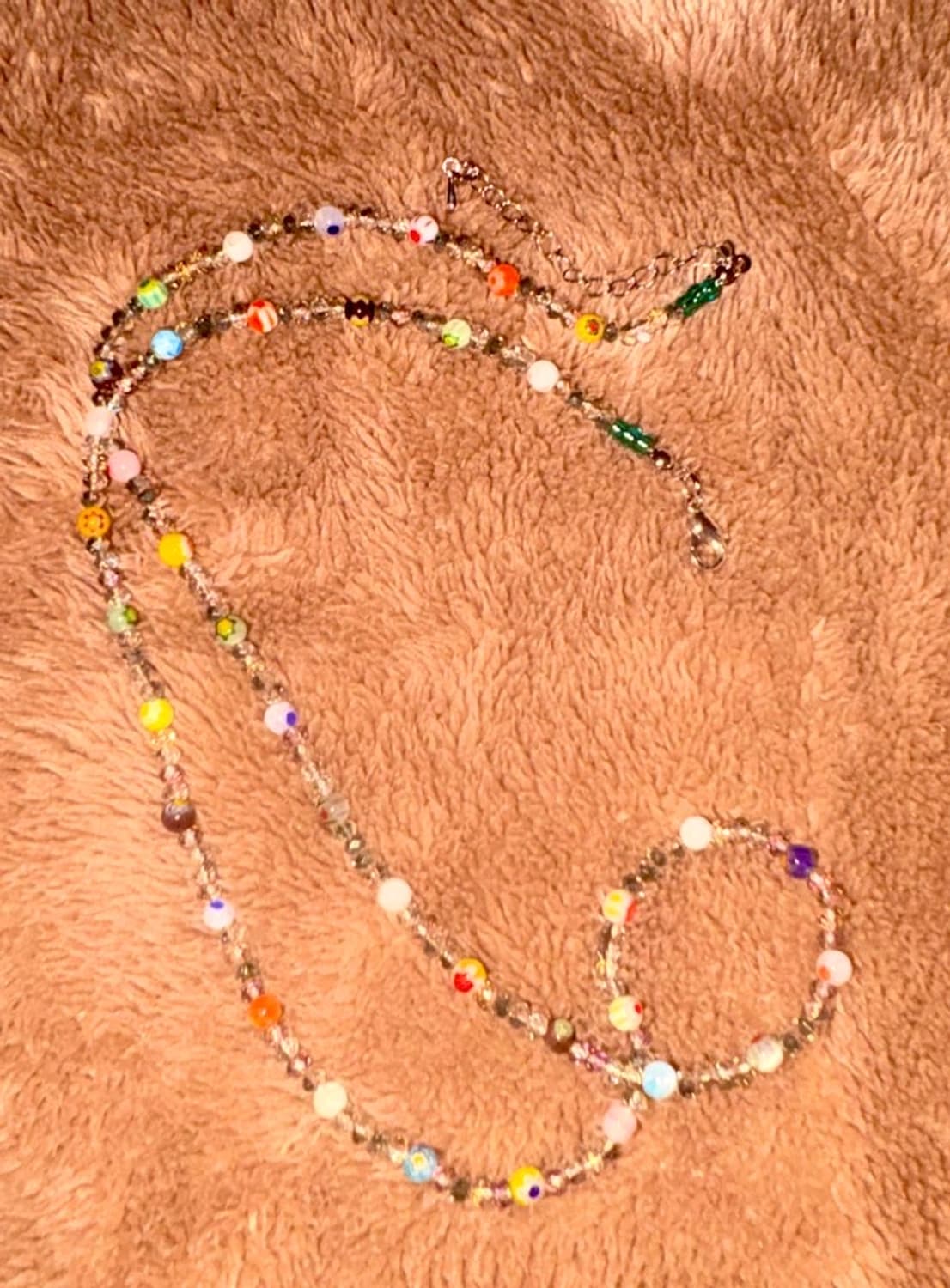 bubble 핸드메이드 비즈 목걸이 상품이미지3