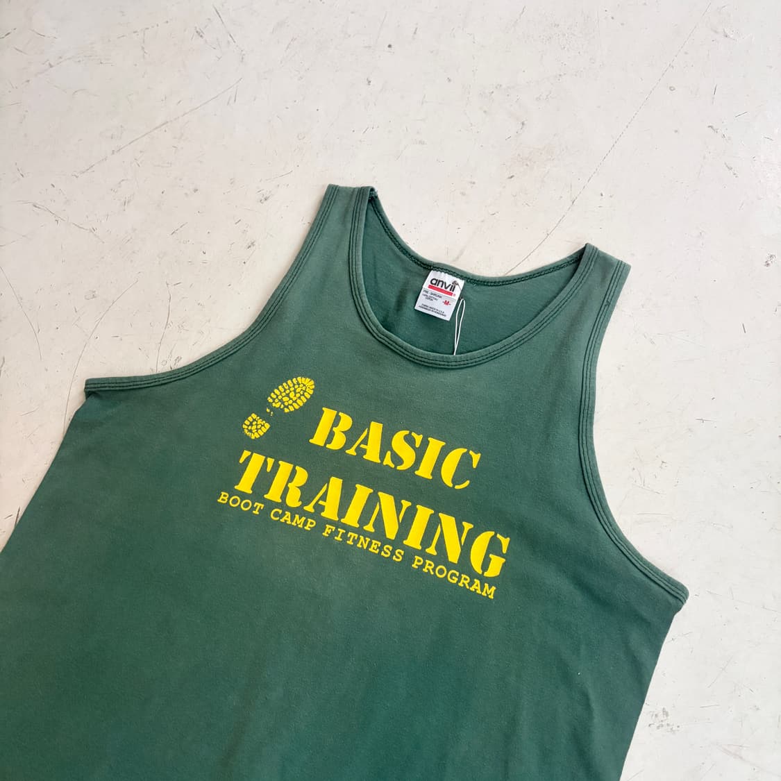 90s USA anvil 빈티지 슬리브리스 M 상품이미지2