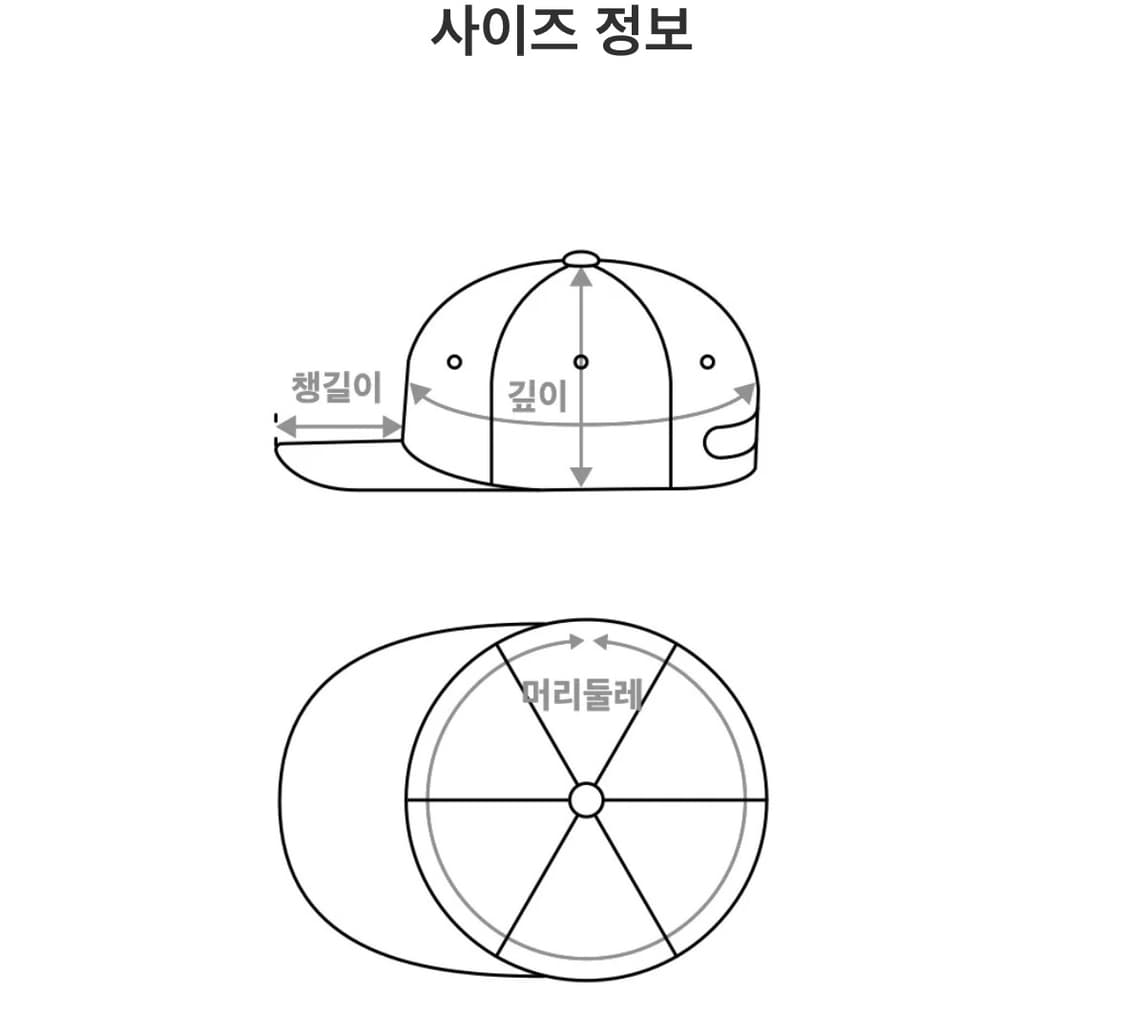 카모 레터링 캡 상품이미지3