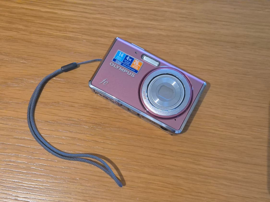 올림푸스 fe 4020 디지털카메라 핑크 상품이미지1