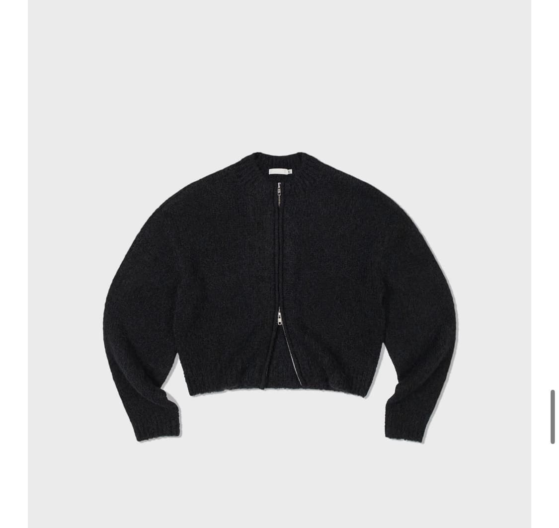 로우클래식 ALPACA ZIP-UP CARDIGAN 상품이미지3