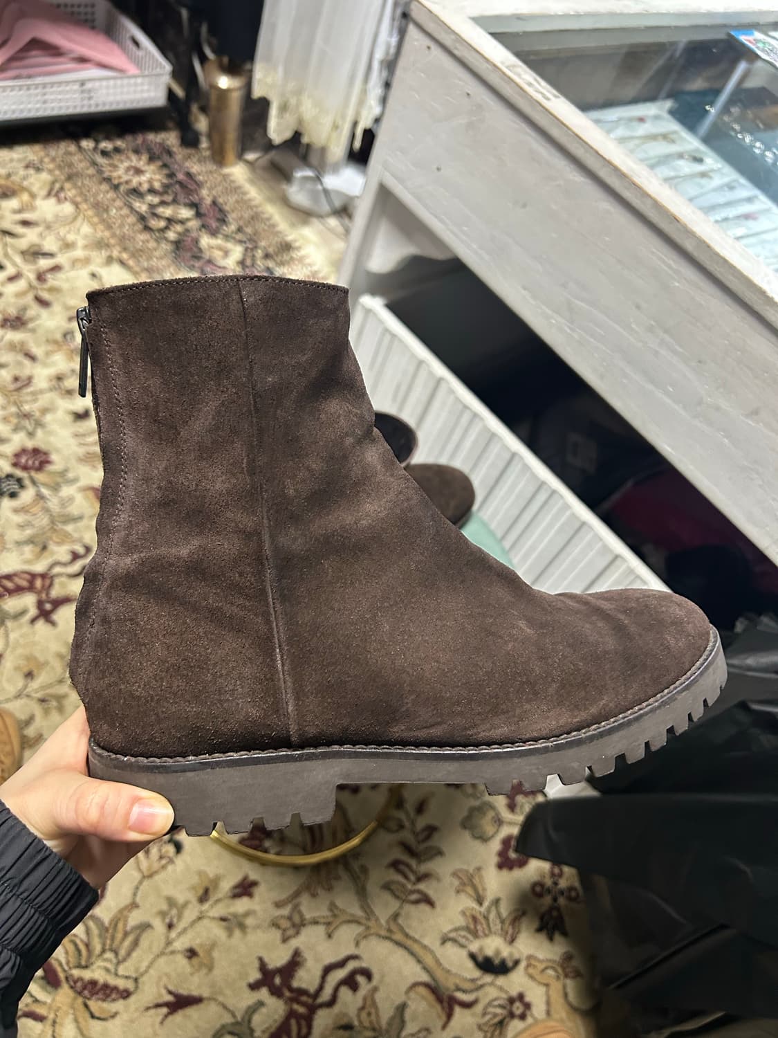 Cos 워터프루프 스웨이드 지퍼부츠 265 상품이미지6