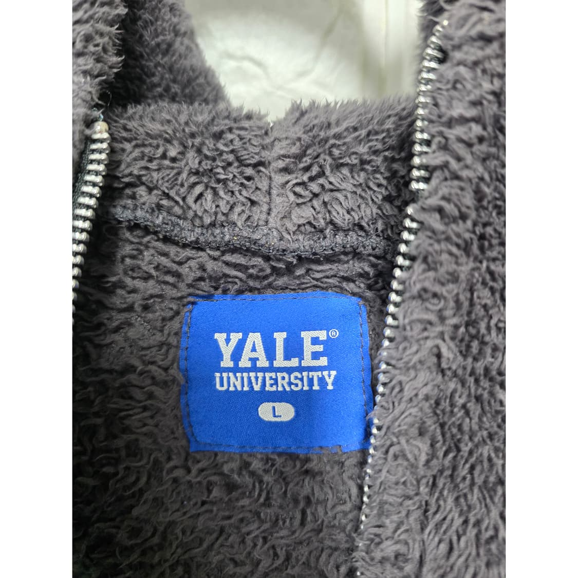 택포) 예일 Yale 후리스 집업 L 상품이미지2
