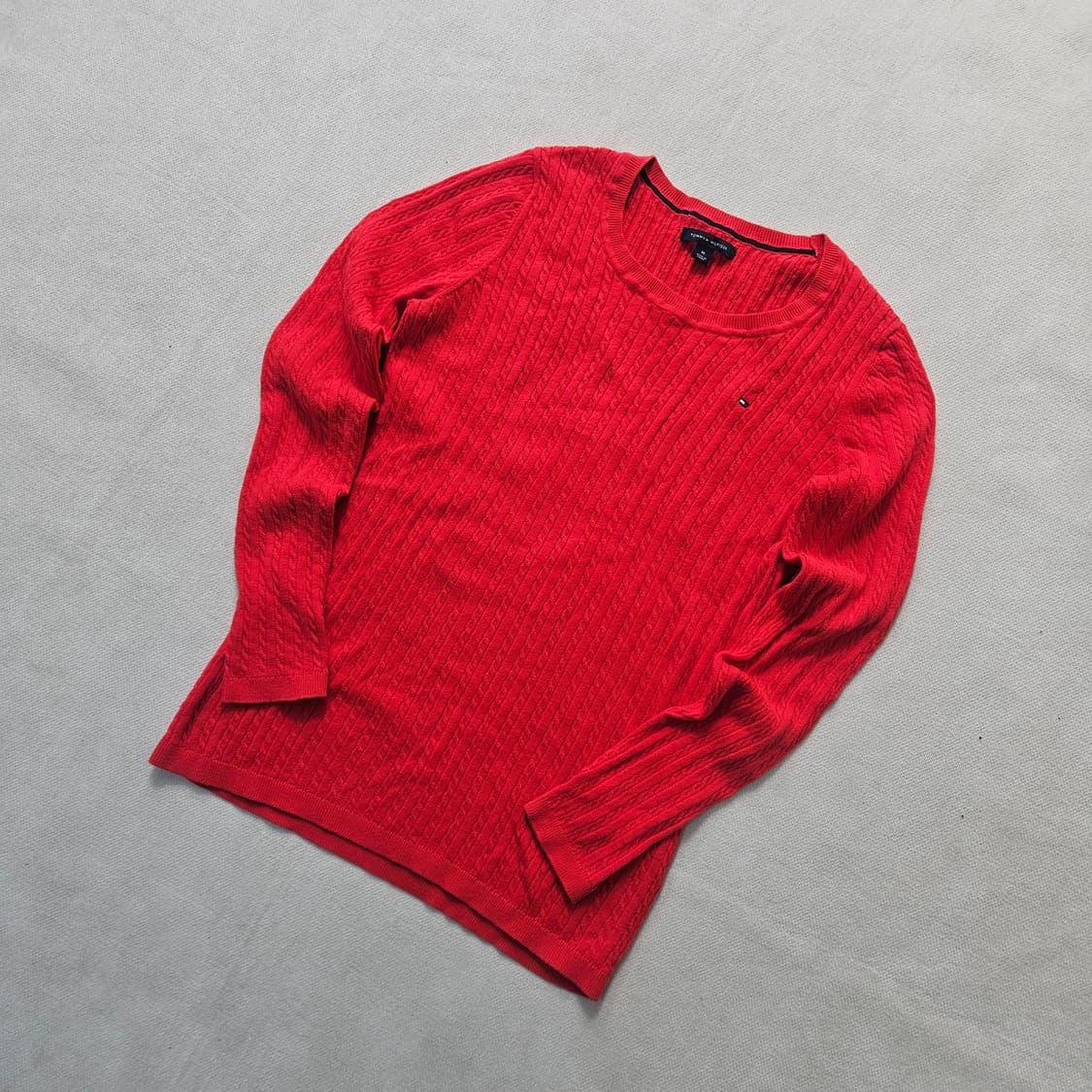 M 타미힐피거 여성 케이블 니트 0326Y 상품이미지1