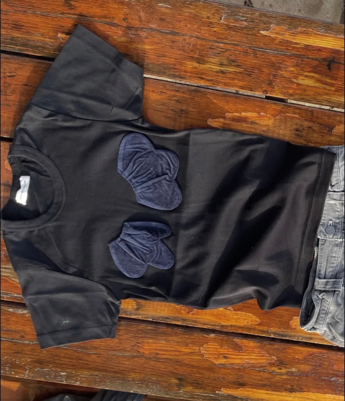 꼼데가르송 가슴 패치 티셔츠(슬림핏) 상품이미지2