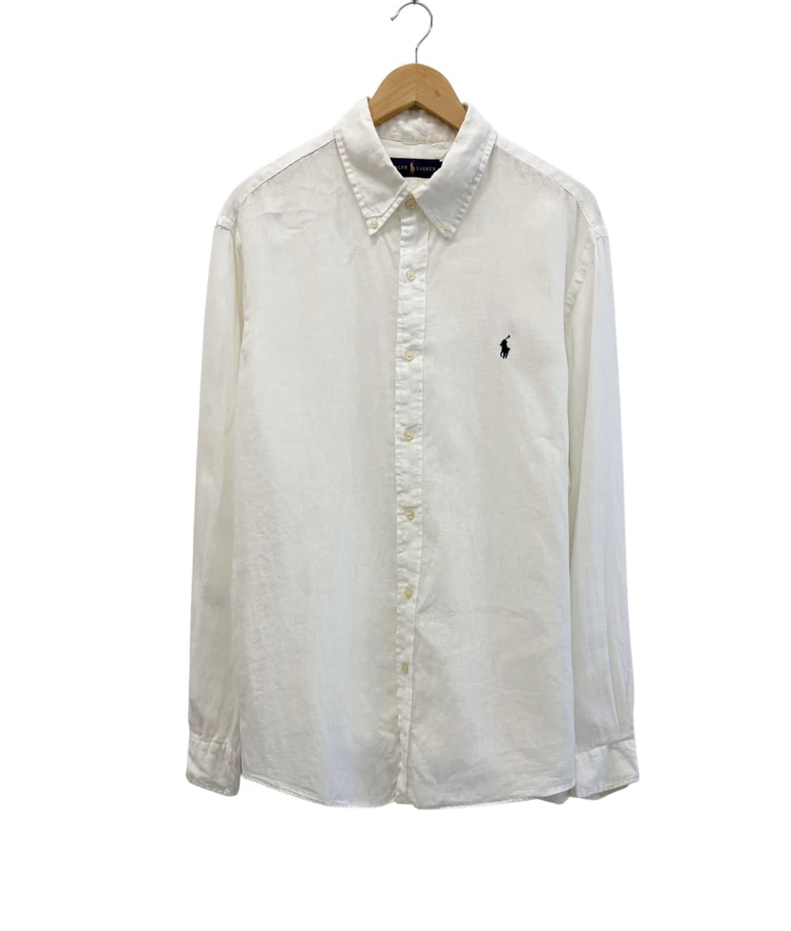 폴로 린넨 셔츠 화이트 (XL)  상품이미지1