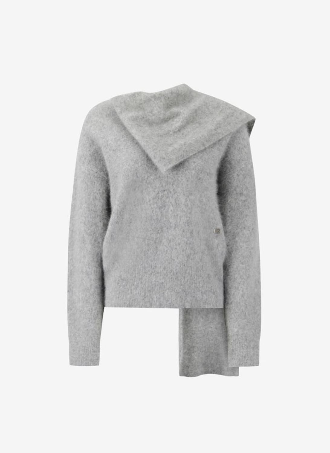 르하스 ANGORA SCARF KNIT PULLOVER 상품이미지3