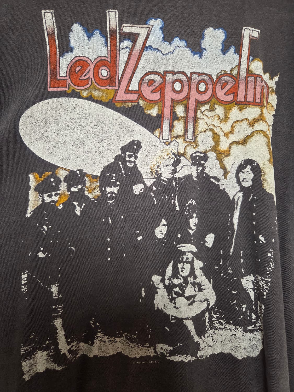 80s 레드제플린 밴드티 빈티지 티셔츠 상품이미지2