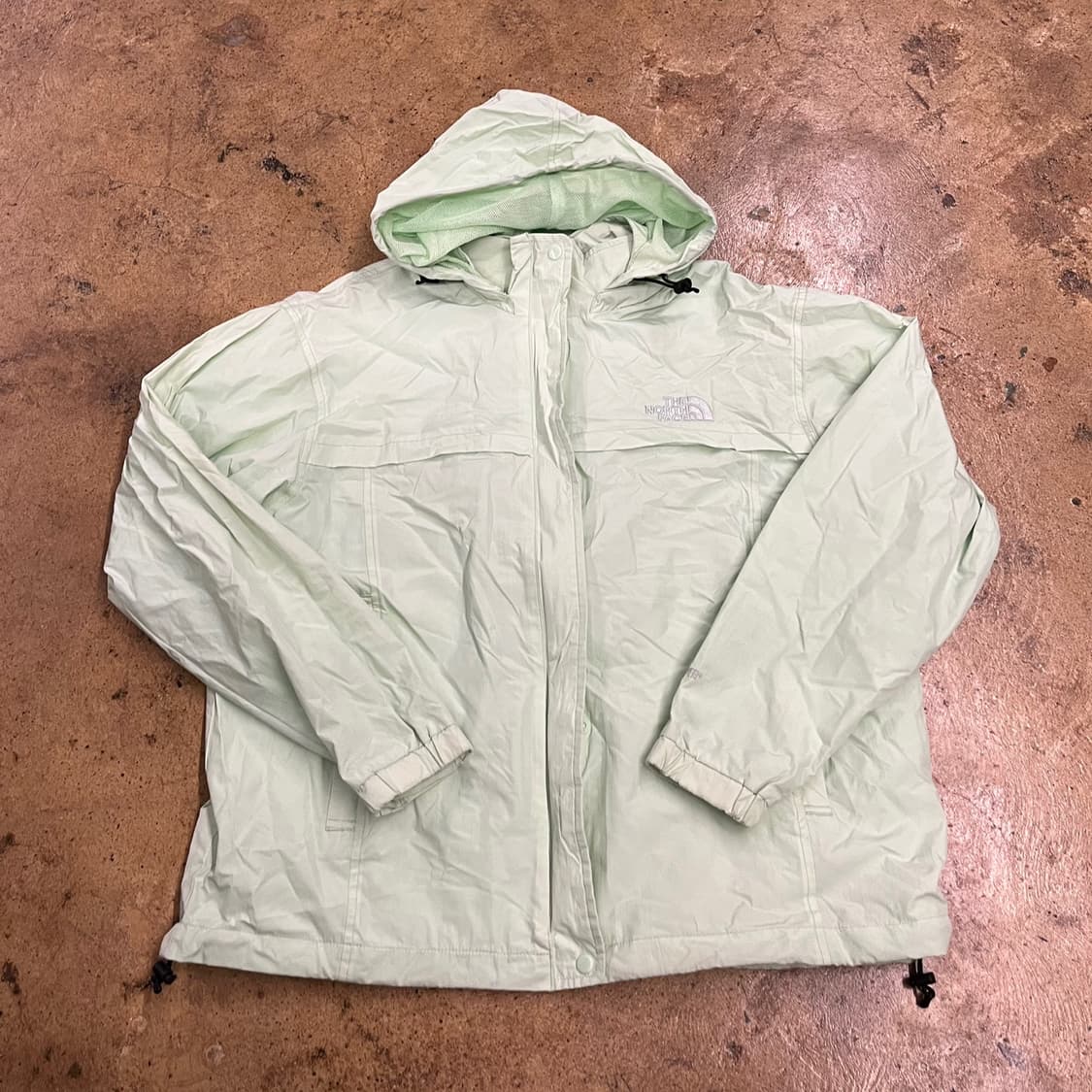 [정품/L] 노스페이스 바람막이 자켓 민트색 b10 상품이미지2