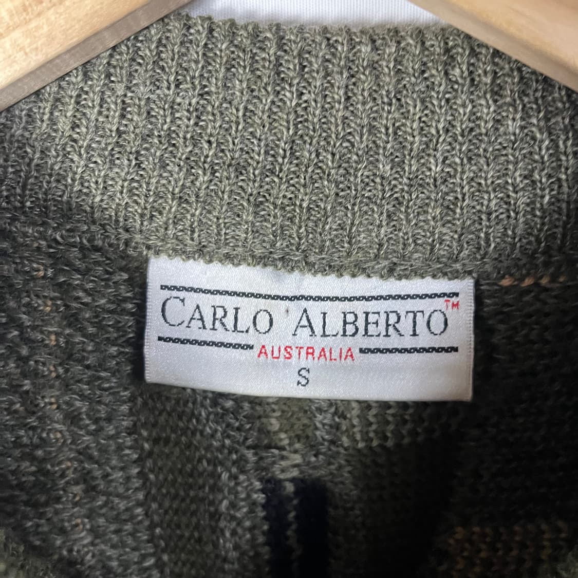 [JPN] 오스트레일리아 메이드 3D 케이블 울 니트 상품이미지5