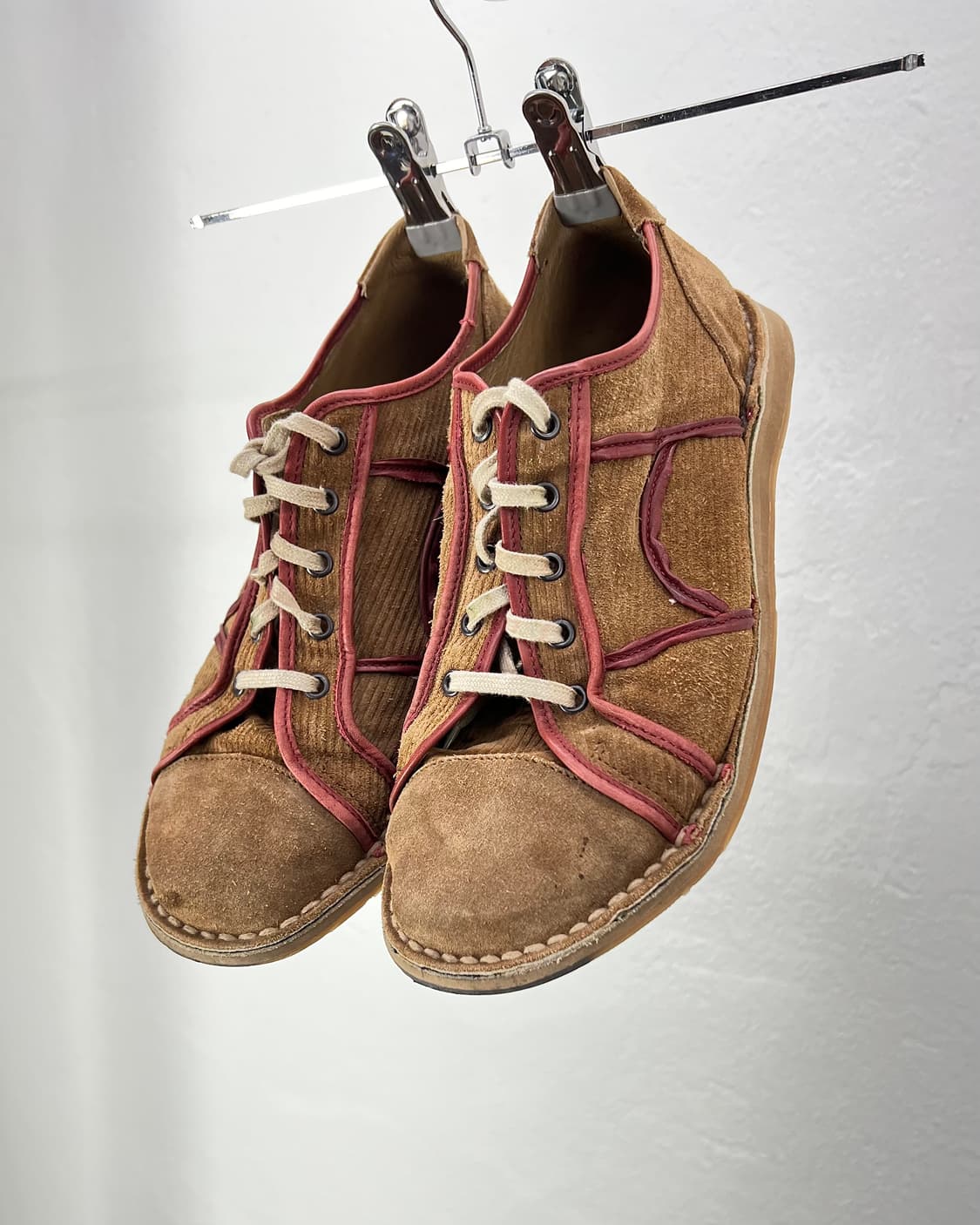 캠퍼 페우 패스 브라운 코듀로이 레더 스니커즈 상품이미지3