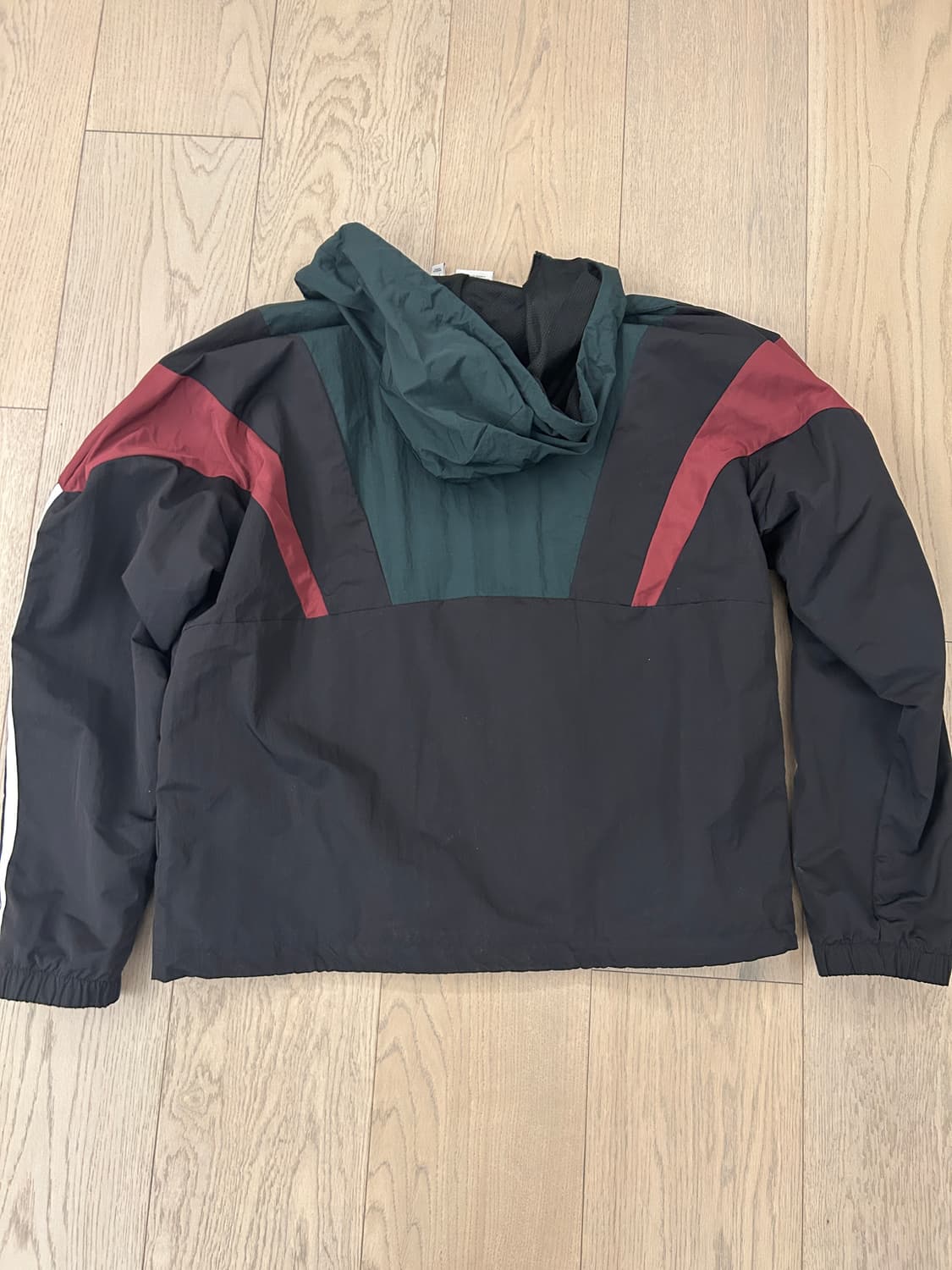 아디다스 오리지널 컬러블록 바람막이 집업 후드 자켓 KC3125 상품이미지2