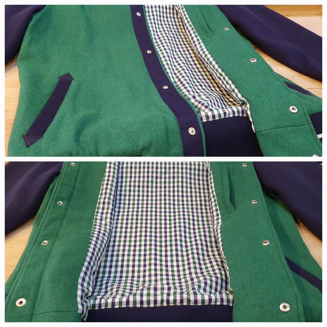 100.까스텔바작 바시티 점퍼  상품이미지7