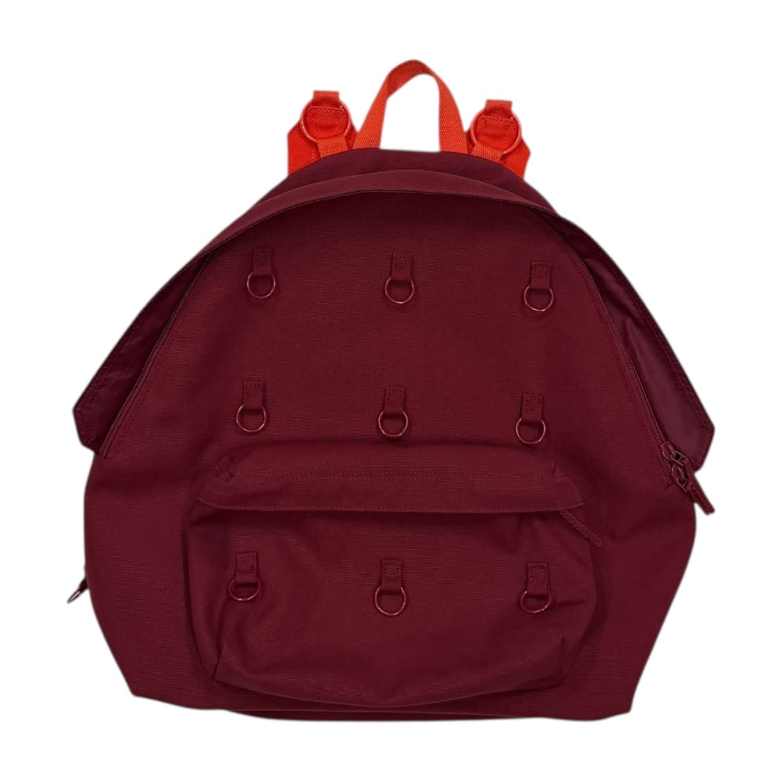 이스트팩 X 라프시몬스 패디드 루프링 백팩 가방 버건디 레드 상품이미지1