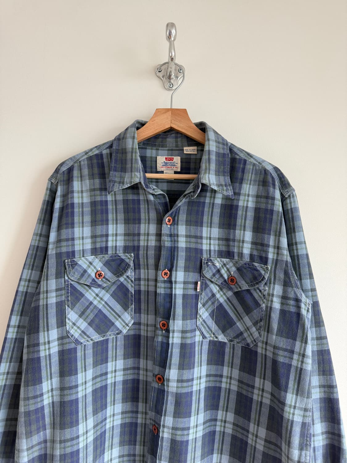 올드 리바이스(Levi's) 체크 워크셔츠 상품이미지2