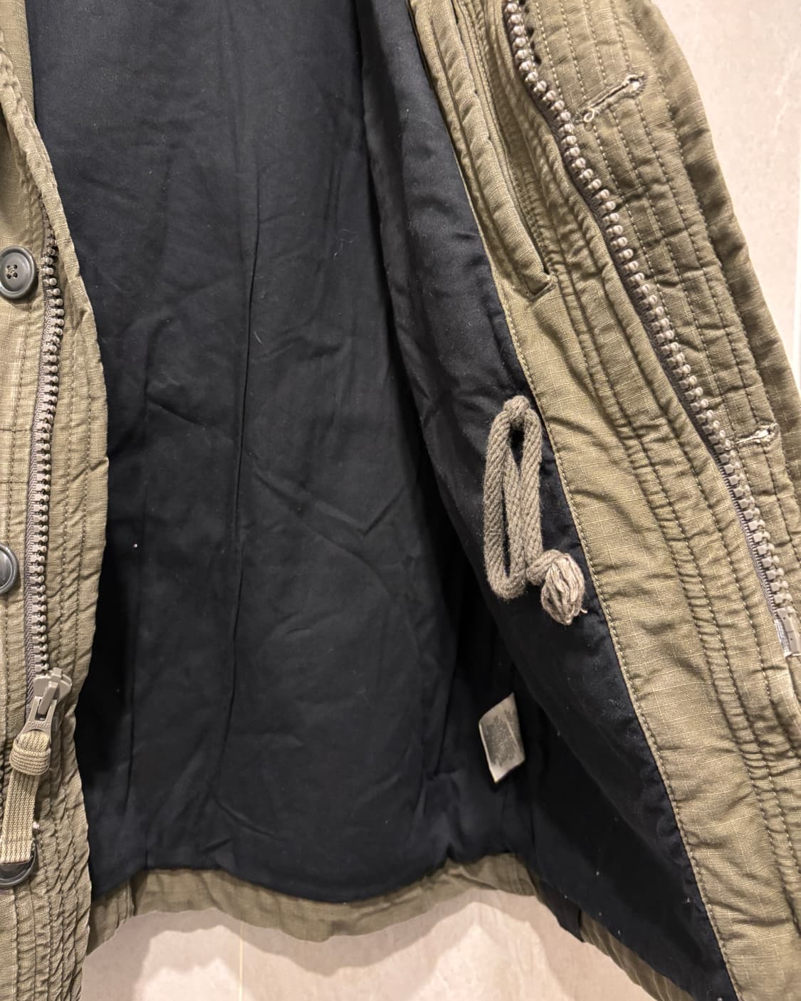 (M) 데님앤서플라이 랄프로렌 야상 후드 자켓 상품이미지4