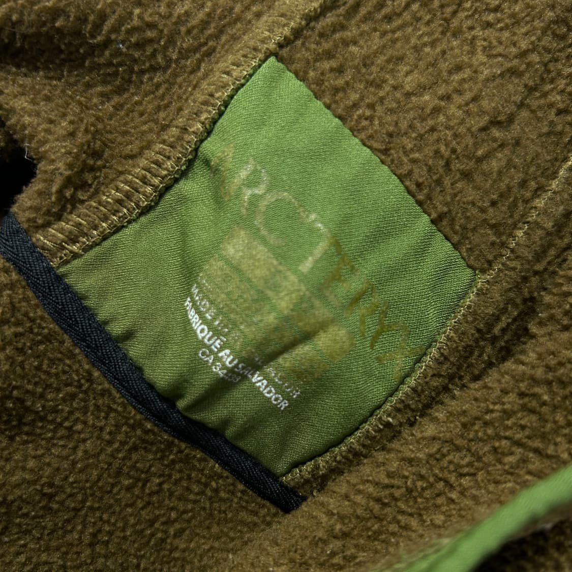 아크테릭스 폴라텍 플리스 후드집업(S) 상품이미지4