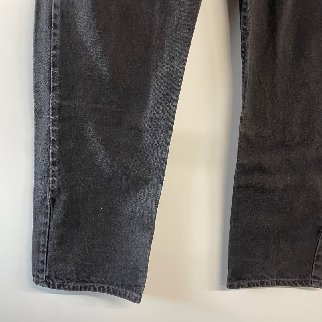 90s 리바이스 505 흑청 데님팬츠 상품이미지4