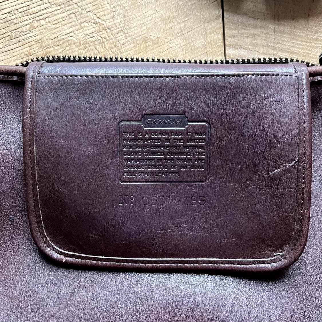 OLD COACH DUFFLE BAG MAHOGANY L [USA MADE] 후루츠패밀리
