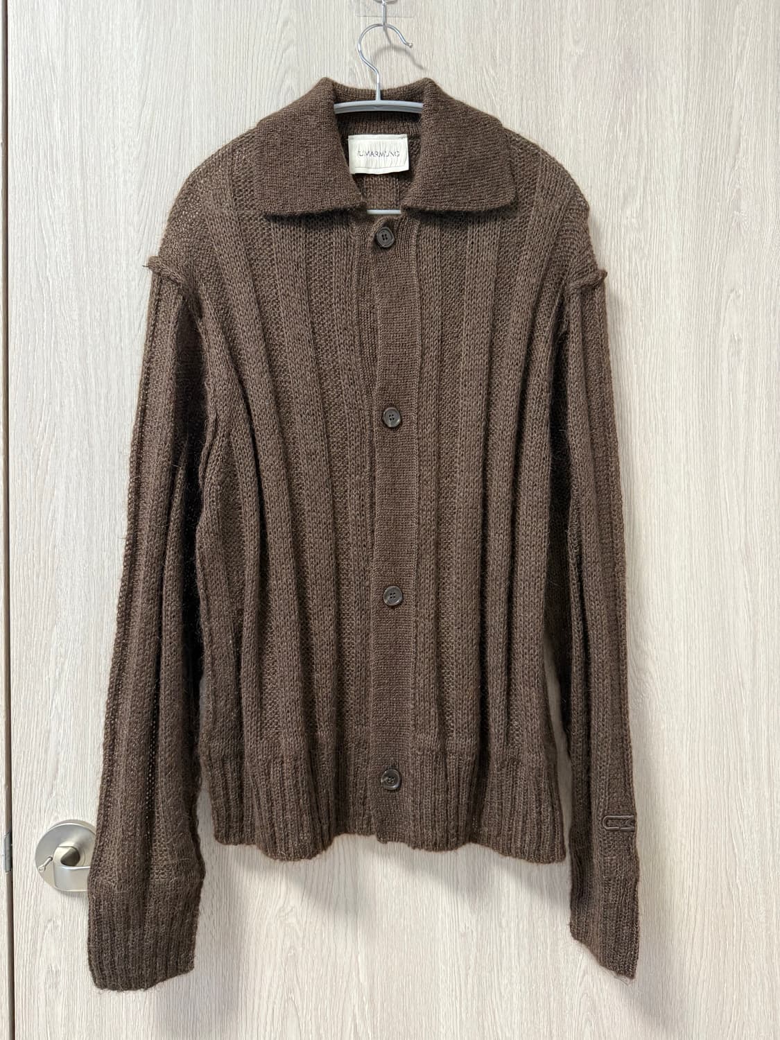우마뭉 가디건 브라운 M 상품이미지1