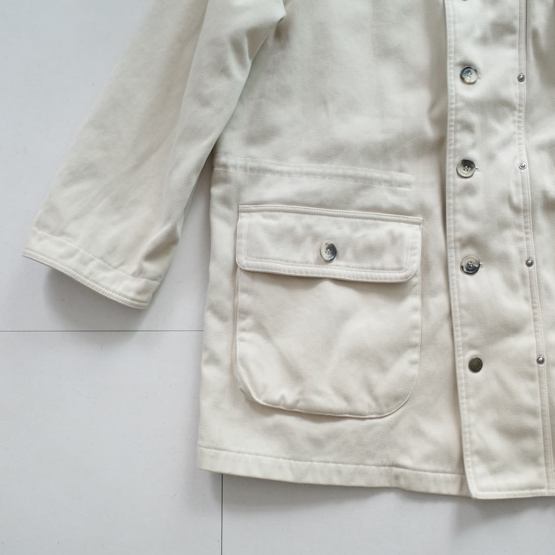 90s 파쏘나블(faconnable) 울라이닝 필드 헌팅 자켓 상품이미지4