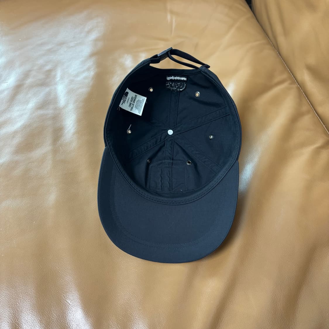 슈프림 노스페이스 6패널 볼캡 모자 설산 블랙 상품이미지6