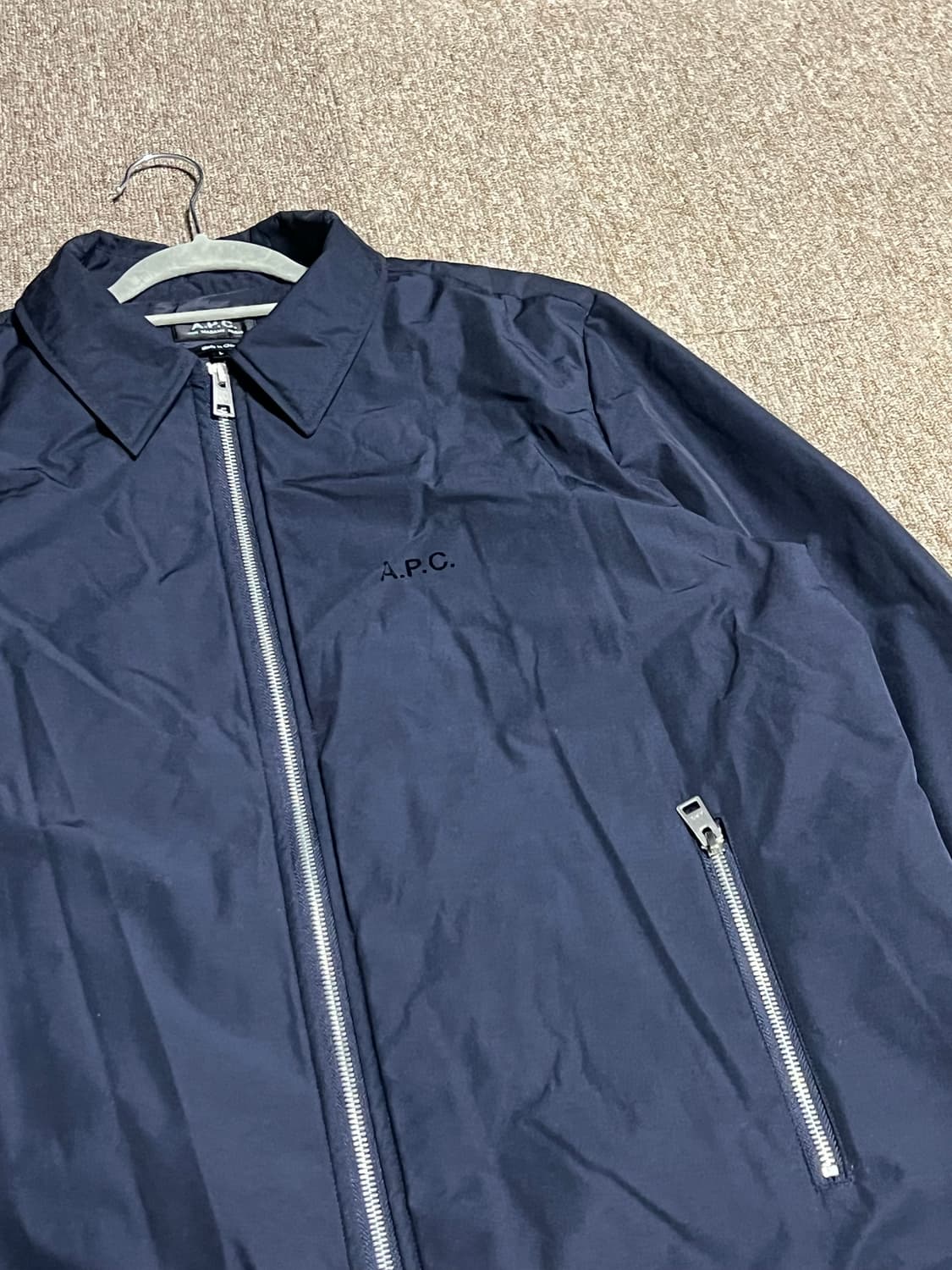 A.P.C. 네이비 블루종 자켓 L 상품이미지3