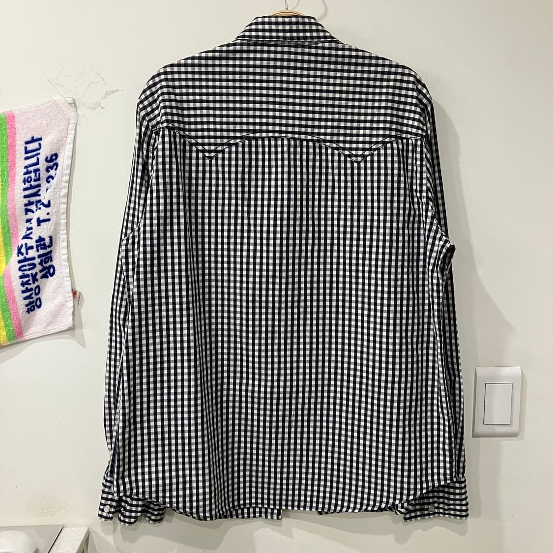 12 리바이스 깅엄 체크 웨스턴 셔츠 상품이미지2