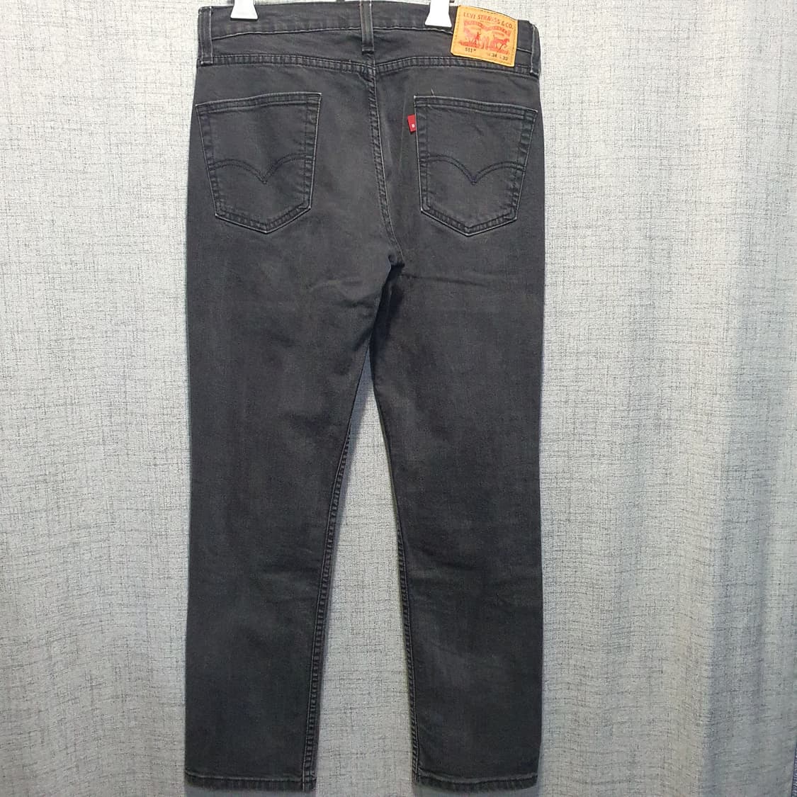 리바이스511 남성 블랙 데님 청바지  상품이미지2