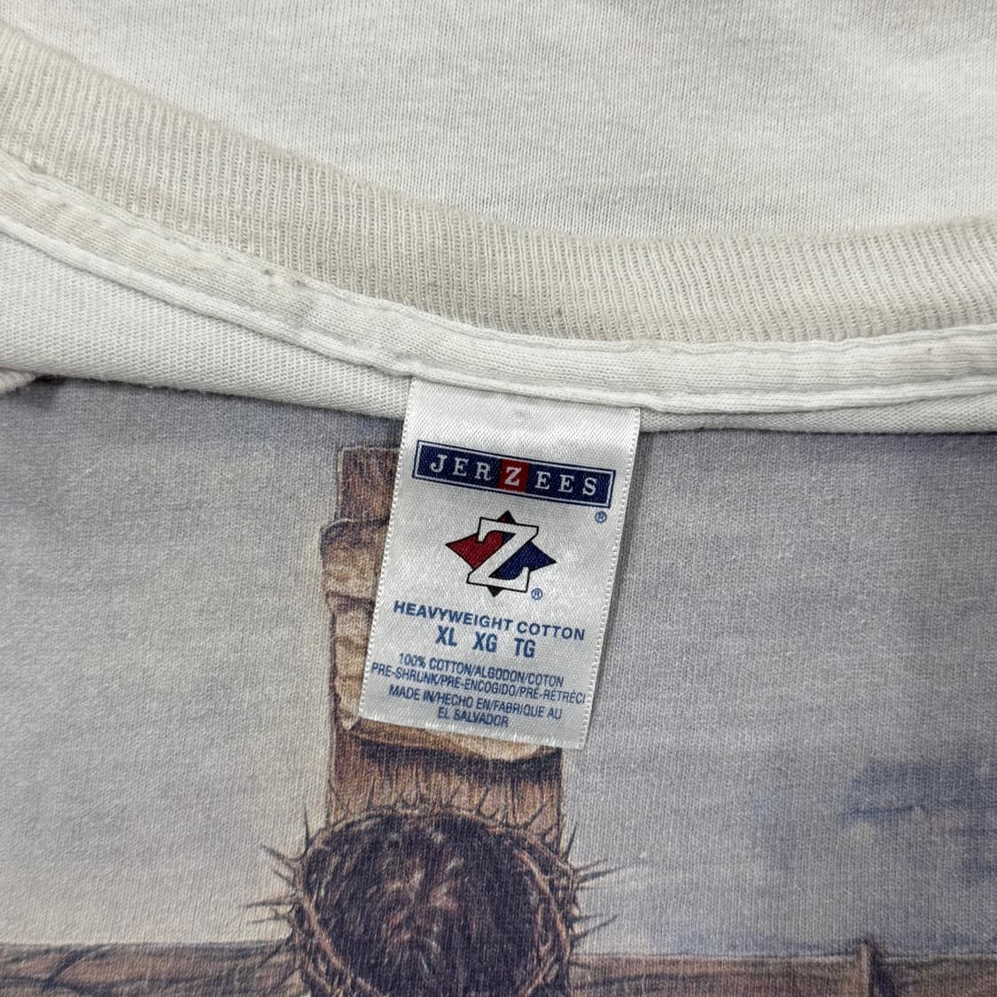 빈티지 00s Jesus i love you this much tee 상품이미지4