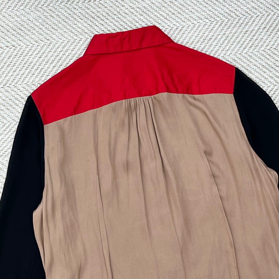 GUx언더커버 배색 블라우스 r2329 상품이미지4