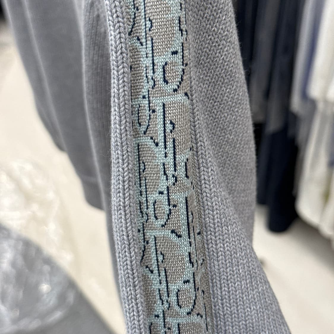 [리오브전포점] 디올 오블리크 인서트 사이드라인 니트 상품이미지5