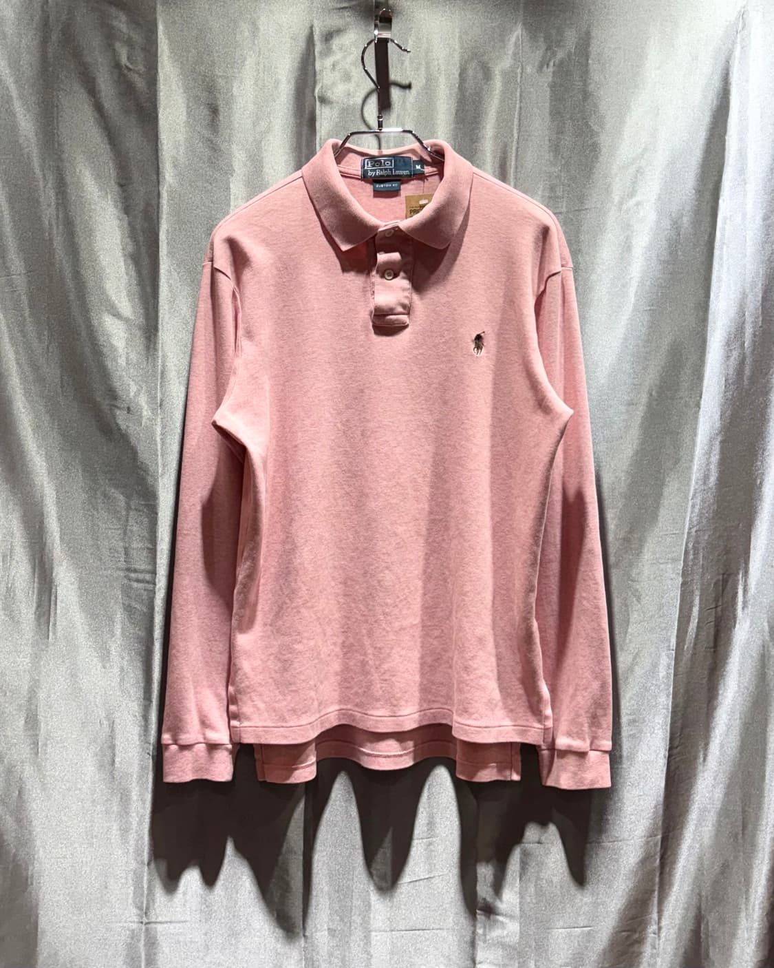 M 폴로랄프로렌 핑크 카라 롱슬리브 상품이미지2