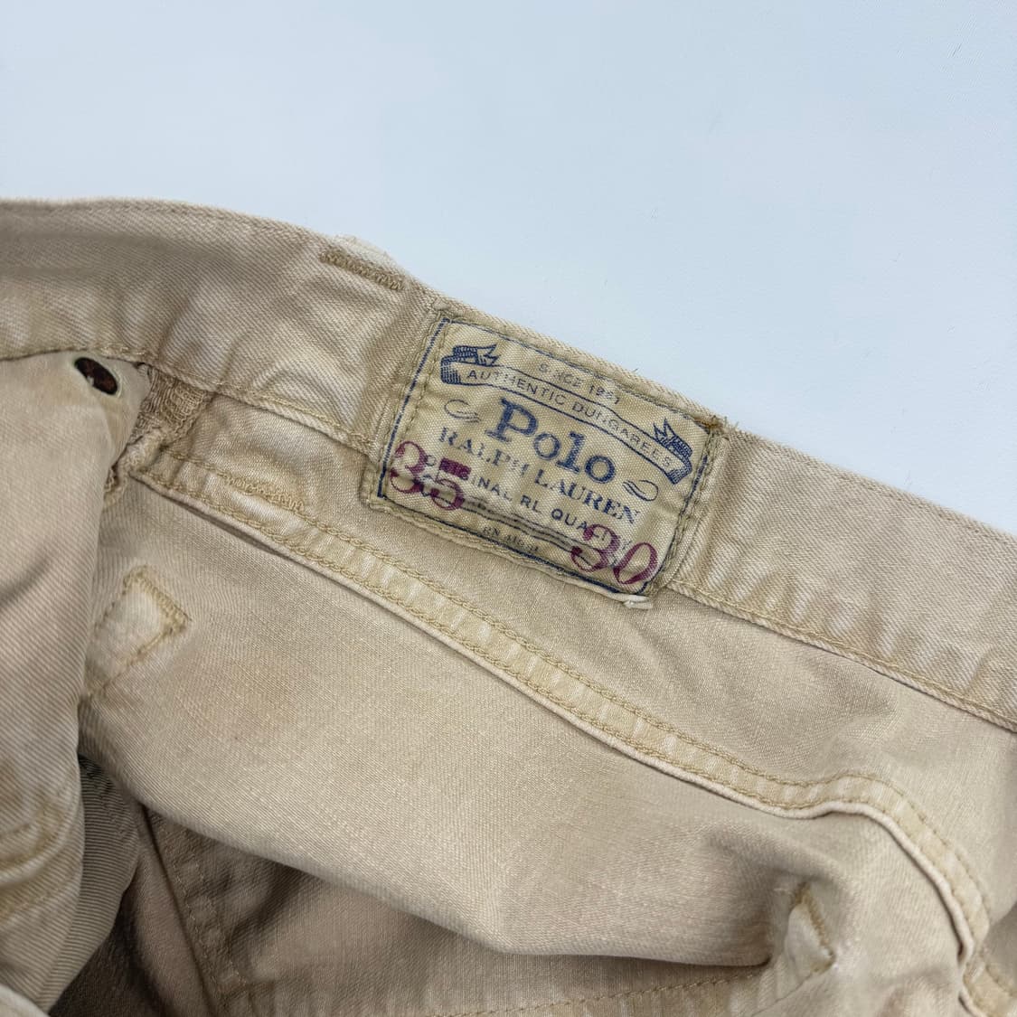 폴로 랄프로렌 varick slim straight 워크팬츠 상품이미지4