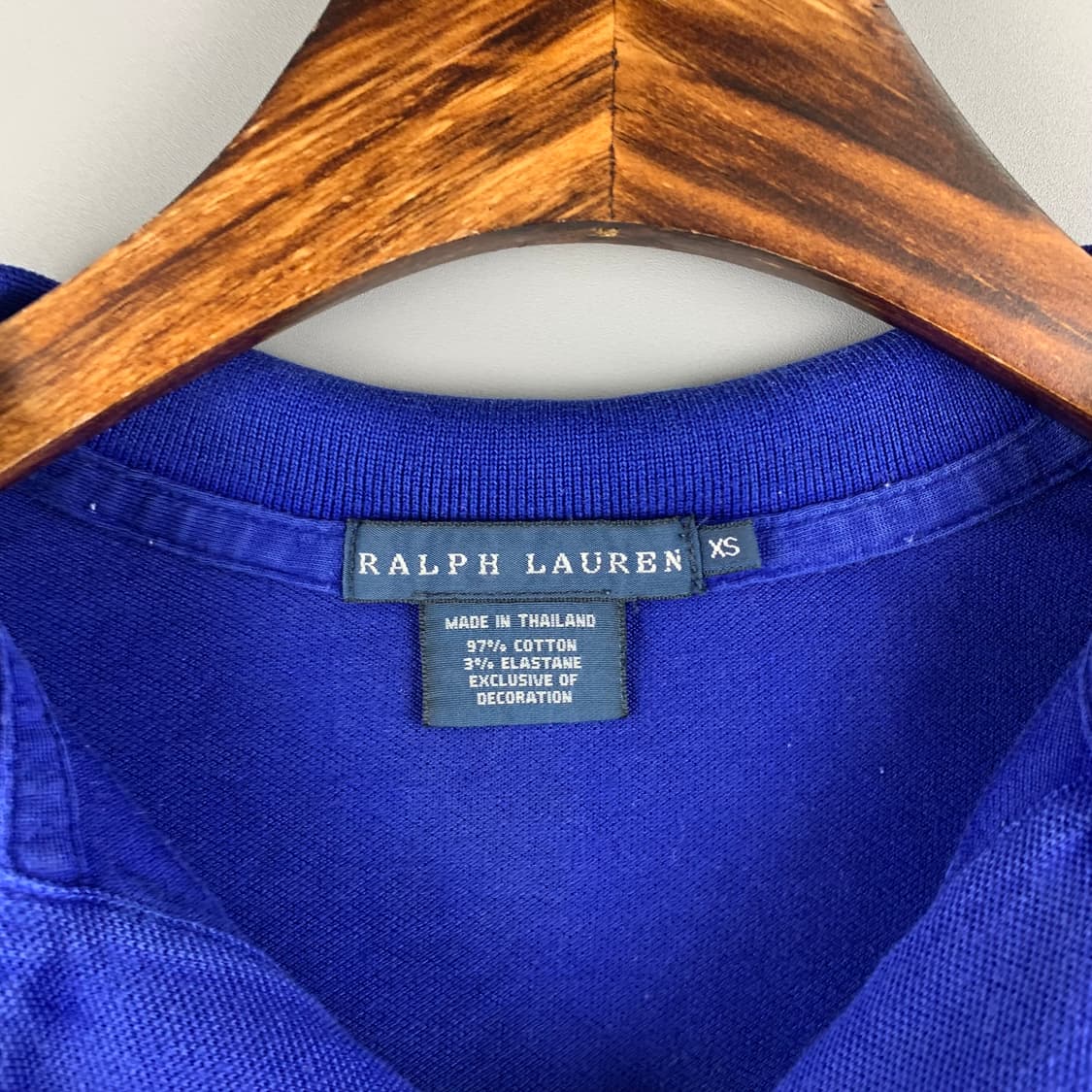 폴로 랄프로렌 빅포니 블루 긴팔 카라 티셔츠 상품이미지6