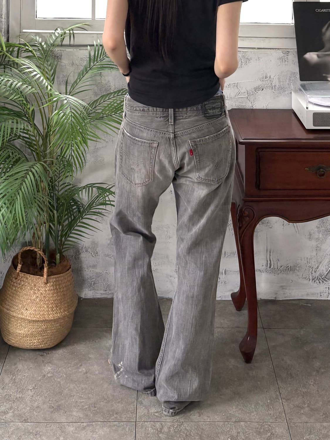 리바이스 527 부츠컷 흑청  상품이미지7