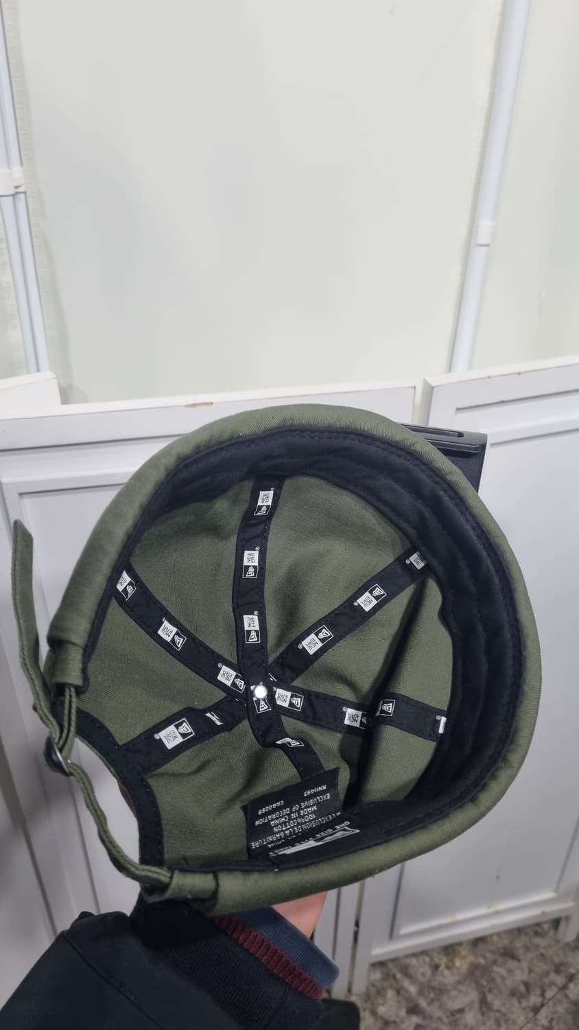 뉴에라 카키색 빵모자 남녀공용 상품이미지3