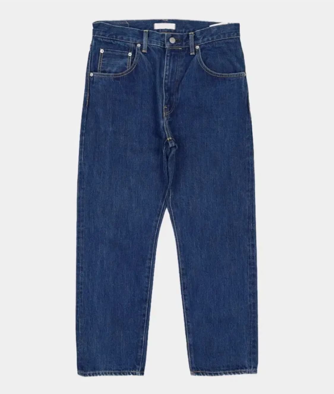 Hatski 하츠키 레귤러 테이퍼드 데님 (Blue) 3사이즈 상품이미지1