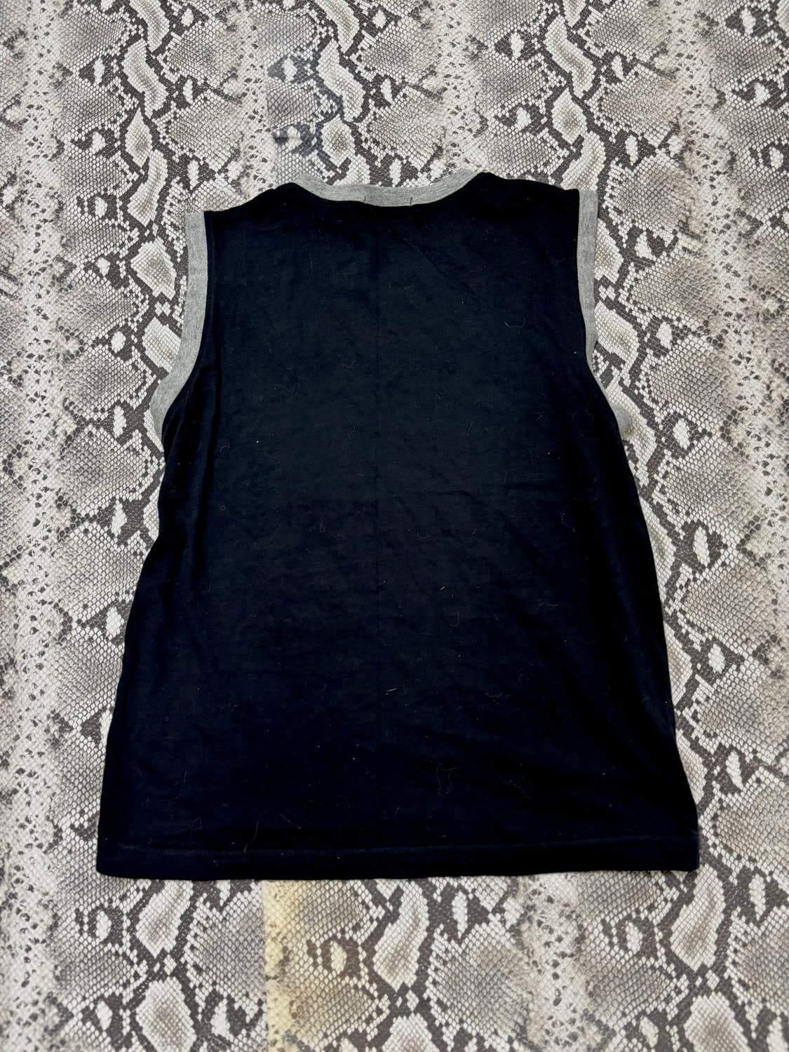 “Vintage” Y2K&Kitsch Mood Print Black Sl 상품이미지4