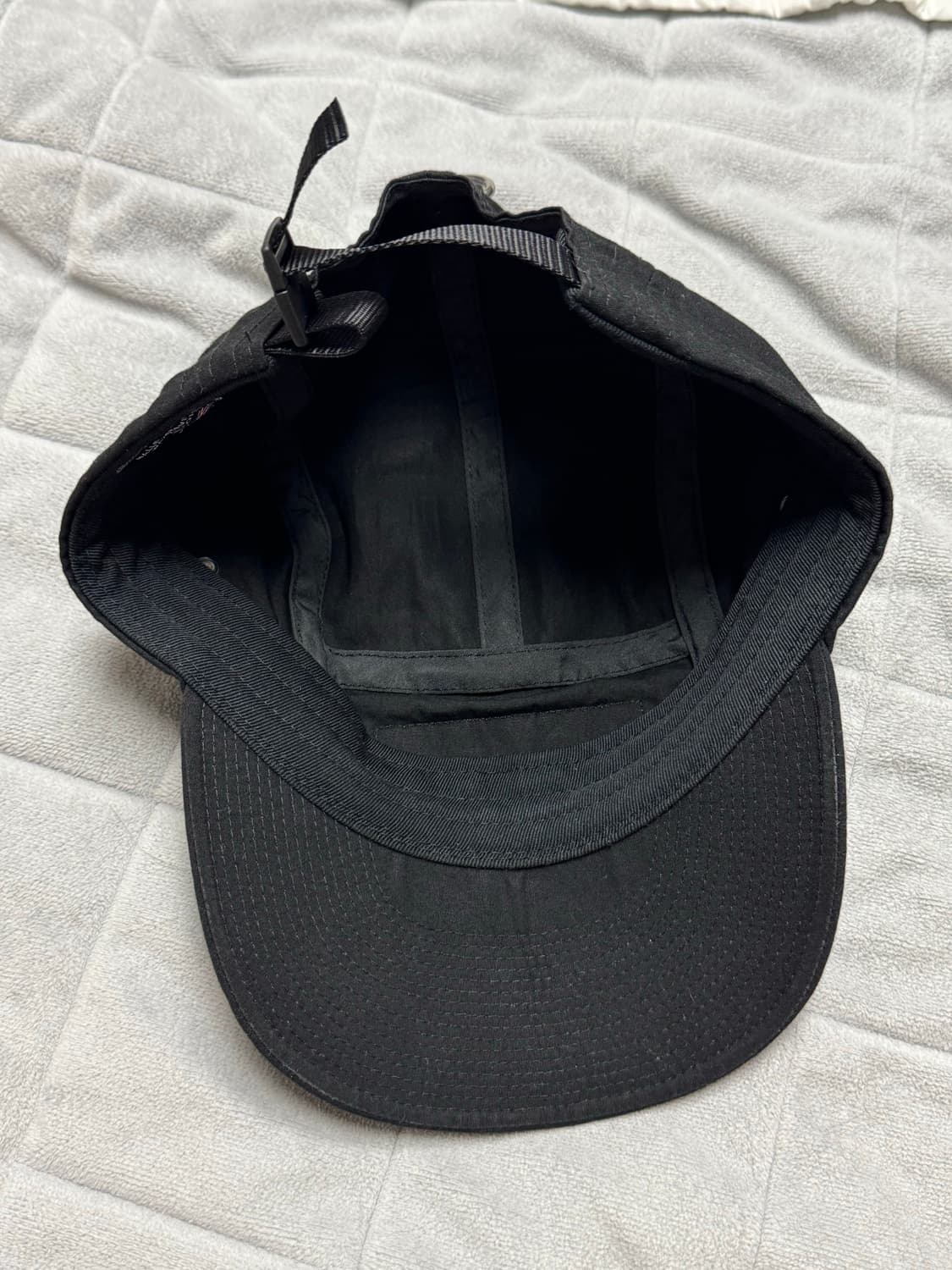 슈프림 워시드 치노 트윌 캠프캡 블랙 상품이미지2