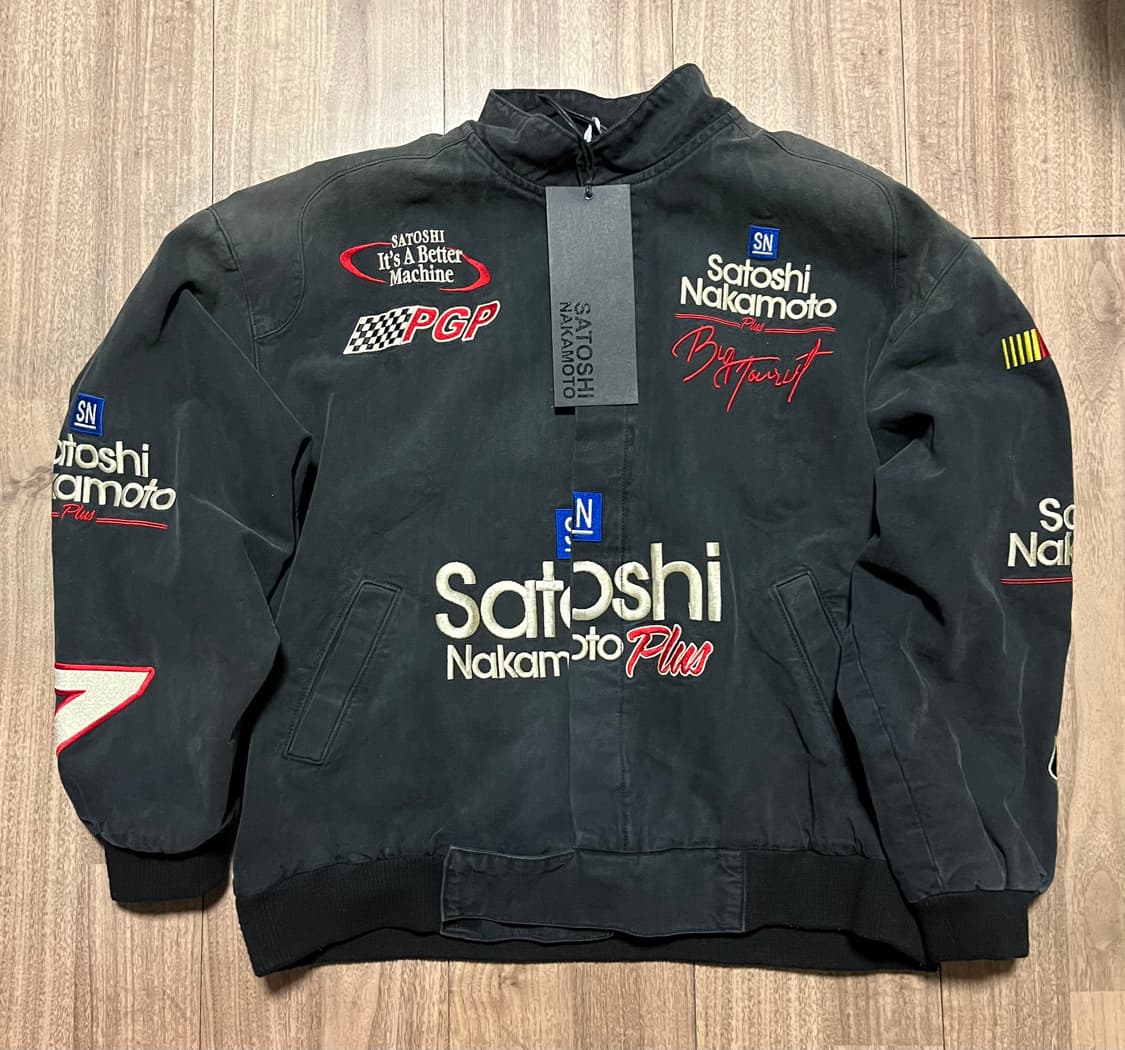 사토시나카모토 레이싱 자켓 M 상품이미지1