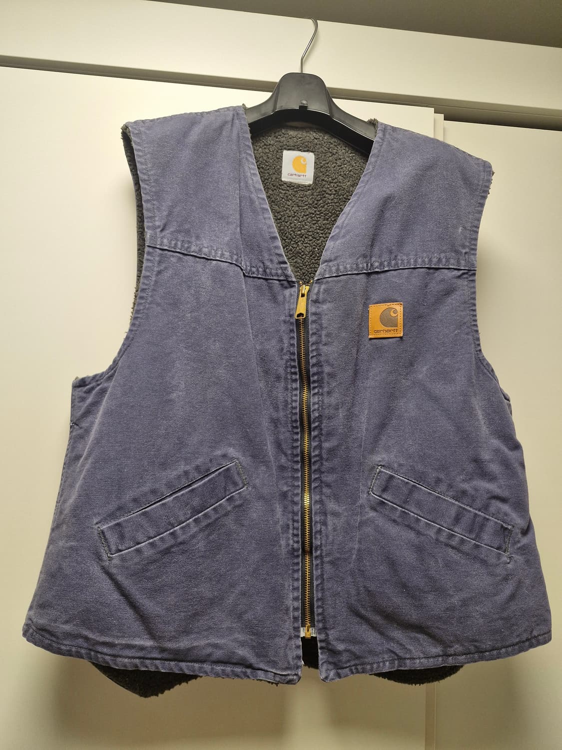 칼하트 워크 조끼 워싱블루 상품이미지1